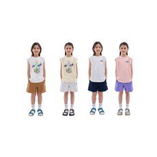 아웃도어 프로덕트 키즈 아동 민소매세트