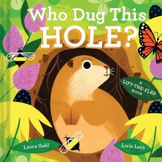 (영문도서) Who Dug This Hole? Board Books, Abrams Appleseed, English, 9781419756610