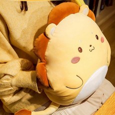 위글위글쿠션담요