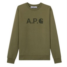 [APC]20SS 아페쎄X 칼하트 로고 맨투맨