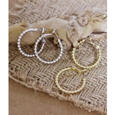 실버볼링귀걸이