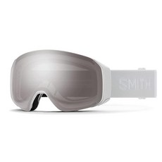 Smith Optics 4D MAG S 여성용 스노우 겨울 고글 - 화이트 베이퍼 크로마팝 에브리데이 로즈 골드 미러, 백색 증기