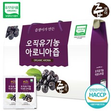 즙쟁이 오직 유기농아로니아즙 1박스 30포, 상세설명 참조, 즙쟁이 오직유기농아로니아즙 1박스 30포