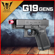 ARMY R19 (G19) Gen5 GBB 가스 핸드건