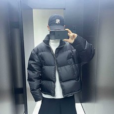 헤비구스다운 대장급 역시즌 등산 데일리 아웃도어, 1개, 화이트 L
