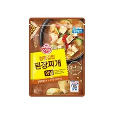 (무)오뚜기 정통집밥된장찌개양념140gX12개, 12개, 140g