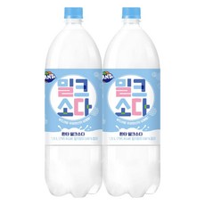 밀크소다 암바사 페트 음료, 1.5L, 12개