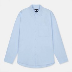 스파오셔츠 오버핏셔츠 [백화점매장판] 고밀도 코튼 롱셔츠_SPYWC38M02