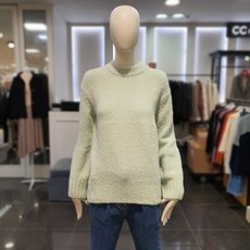 씨씨콜렉트 알파카 혼방 풀오버 니트 C194KSK039MT