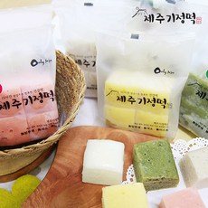 [제주기정떡] 자연발효 건강떡 혼합(개별포장)(5가지맛)1.9kg/ 총 64조각, 1.9kg, 1박스