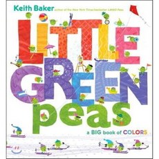 Little Green Peas: A Big Book of Colors, Beach Lane Books