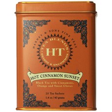 (미국직배) 1+1+1+1 Harney & Sons 하니앤손스 핫 시나몬 썬셋 20티백 Hot Cinnamon Sunset, 1개, 200ml