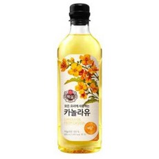 CJ 백설 카놀라유, 900ml, 10개