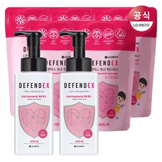 디펜덱스 버블 향균 핸드워시 시트러스향 500mlx2개+리필200mlx5개, 1세트