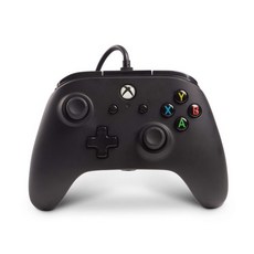 파워A 유선 공식 라이선스 컨트롤러 Xbox One S X Windows 10 Black, Sandstorm Camo, Enhanced Xbox One Controller, 1개