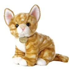 미요니 골드캣 25cm 인형 고양이 동물 인형, 골드