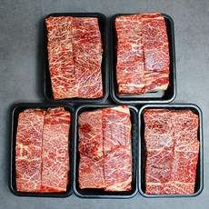 [한성가횡성한우]정품 횡성한우 명품프리미엄 찜갈비세트 1호 4kg(찜갈비 800g X 5), 찜갈비세트 1호 4kg, 1세트