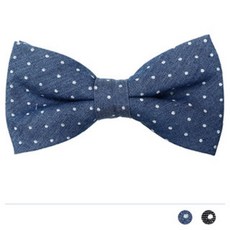 /포레스트상점_데님 땡땡이 보타이 BTIE 103_forreststore+