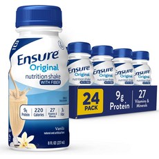 Ensure 엔슈어 오리지날 뉴트리션 쉐이크 믹스 드링크 바닐라 237ml 24팩, 2개, 24병