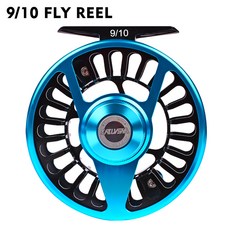 DARAM 호스릴 5779910 WT 3 1BB 플라이 낚시 휠 알루미늄 릴 CNC 기계 좌우 핸들 캐스팅 신제품, 1) 9 10 WT, 1개