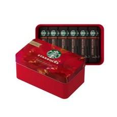 스타벅스 미디엄 로스트 아메리카노 1g x 90p + 홀리데이 틴케이스 세트, 1개, 미디엄로스트 아메리카노 90T+ 홀리데이 틴케이스, 90개입