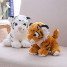 아기호랑이밀크젖병인형