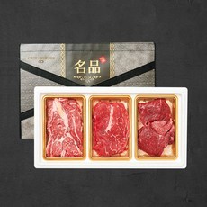 [설선물] 프리미엄 국내산 소고기 선물세트 5호 900g (꽃등심 불고기 국거리), 1개
