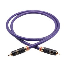 하이엔드 VDH Van Den Hul IT65G 실버 도금 디지털 동축 DAC 케이블 홈 시어터 TV 앰프 디코더 RCA 75Ohm