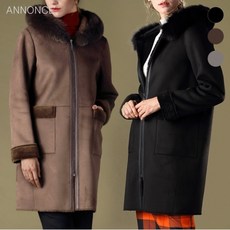 사가폭스풀스킨머플러