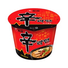농심 신라면 컵라면 큰사발 16개 (1박스), 16개입
