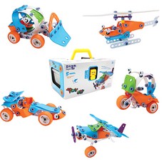 조이블럭 5 in 1 부모님과 함께 만드는 DIY 공구놀이 소프트 조립블럭, 1개