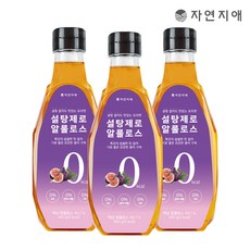 자연지애 0칼로리 설탕제로 알룰로스 540g, 3개