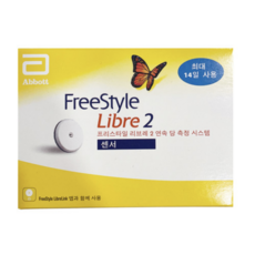 애보트 프리스타일 리브레2 연속 혈당측정기, FreeStyle Libre 2, 1개