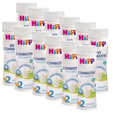 Hipp 힙 2단계 액상분유, 200ml, 24개