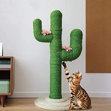  고양이 선인장 캣타워 수직 스크래쳐 캣트리 가구( 대형 105cm 중형80cm) 