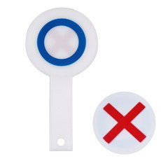 도나토르 OX팻말 게임 퀴즈 운동회 피켓2P, 2개 2개