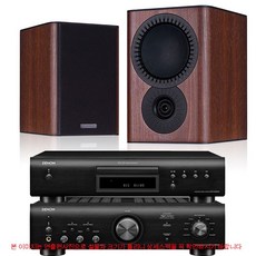 데논 PMA-600NE+DCD-600NE+미션 QX2 MKll 북셀프 하이파이패키지, 앰프색상-실버 - dcd600ne