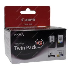 캐논 PG-64 CL-74 세트 정품 잉크, 1개, 기본