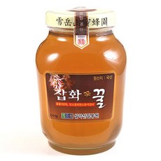 [설악산허니팜] 야생화꿀(잡화꿀) 2.4kg 꽃꿀100%, 1개