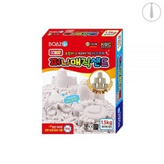 (2개묶음)쁠루모 브라운 퍼니매직샌드-700g 사무 미술재료 점토 찰흙 문구, 1