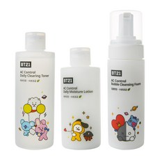 티엔 티엔BT21 AC컨트롤 3종 Set(토너+로션+폼)+티엔마스크팩X3, 1개