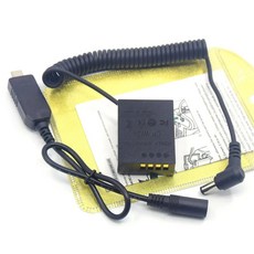 Decoy 디지털 디스플레이 케이블 및 CP-W126 NP W126 더미 배터리 스프링 DC 커플러 후지 X-Pro1 Pro2 HS3