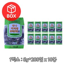 연합식품 만나띠띠정꼬마간장(만두간장) 6g x200개, 10개