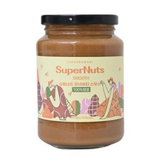 SuperNets 슈퍼너츠 피넛버터 스무스, 460g, 1개