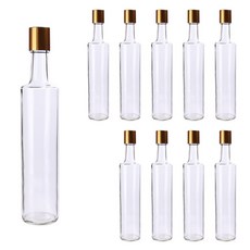 가인글로벌 와인375FN 투명병 + 스탬핑 롱캡 골드, 10개, 375ml