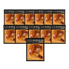 [푸라닭/당일출고] 통 닭다리구이 250g 3종 12팩, 파불로, 12개