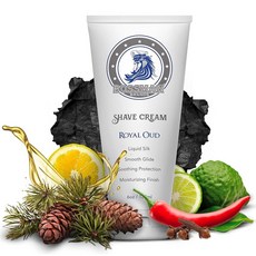 Bossman 쿨링 및 카페인 애프터 쉐이브 진정 보호 멘톨 티트리 베티버 향, Royal Oud Cream, 1개