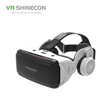 VR SHINECON 홈카페 원래 프로 가상 현실체험 3D 안경 헤드셋, 세트01(이어폰 포함)