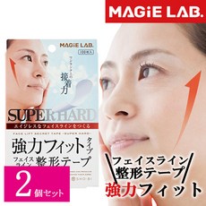 일본마스크팩 페이스 라인 성형 테이프 강한 피트 타입 100 매입 마지라보 MAGIE LAB 리프트 업 강력 인상 미용 코스메틱 잡화 CONNECT 마스크팩 시트, 1개