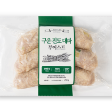 커스텀잇 부쳐스랩 수제소세지 육즙가득 구운 진도대파 부어스트, 6팩, 210g